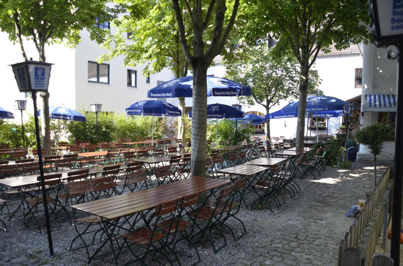 Gasthof Zur Post Wolnzach Exteriör bild